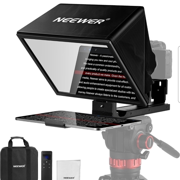 Black Teleprompter Kit - Picture 1 of 8